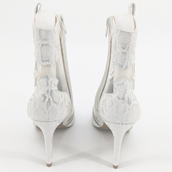 Betsey Johnson Lunas Snake Print Western Boots 7M - Picture 10 of 11